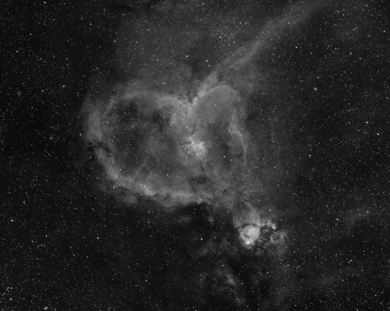 The <b>Heart</b> Nebula.