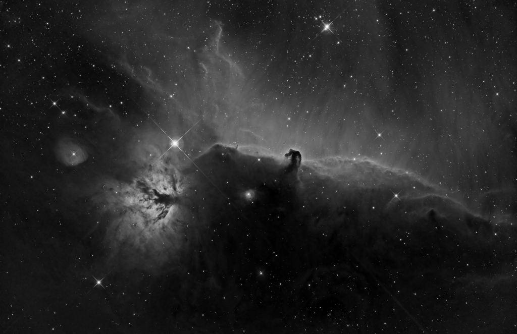 Horsehead Nebula and Flame Nebula