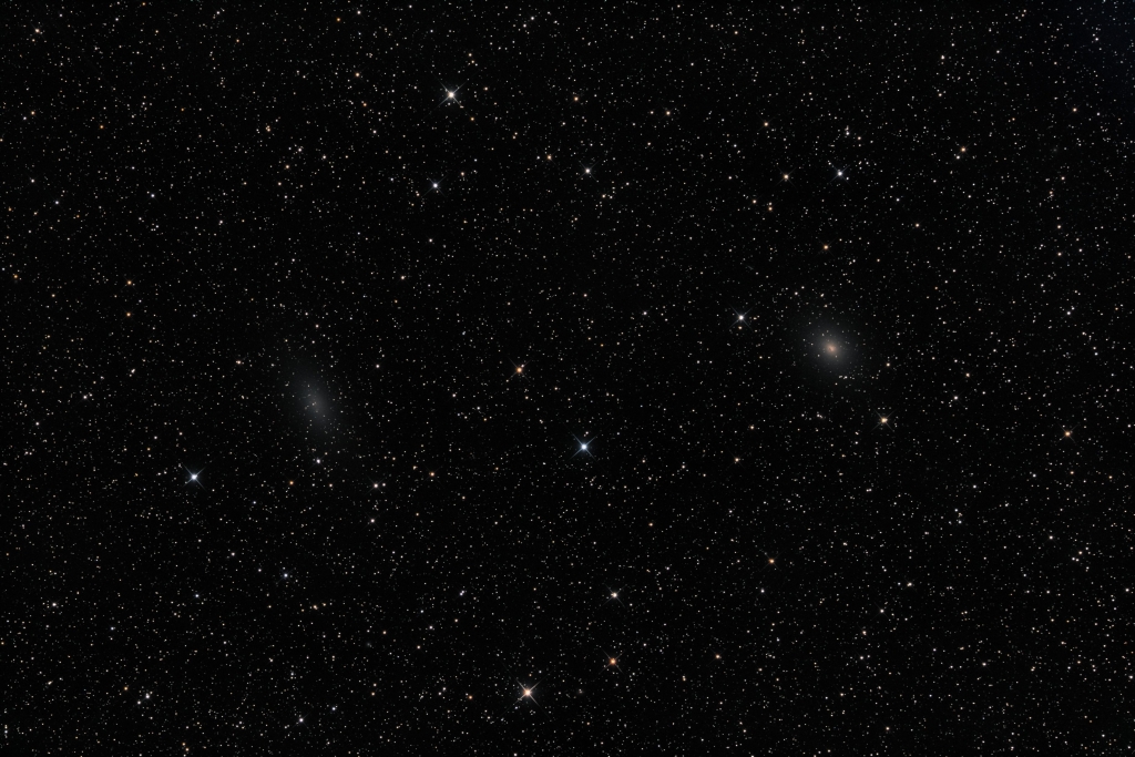 caldwell 17 and 18 galaxy