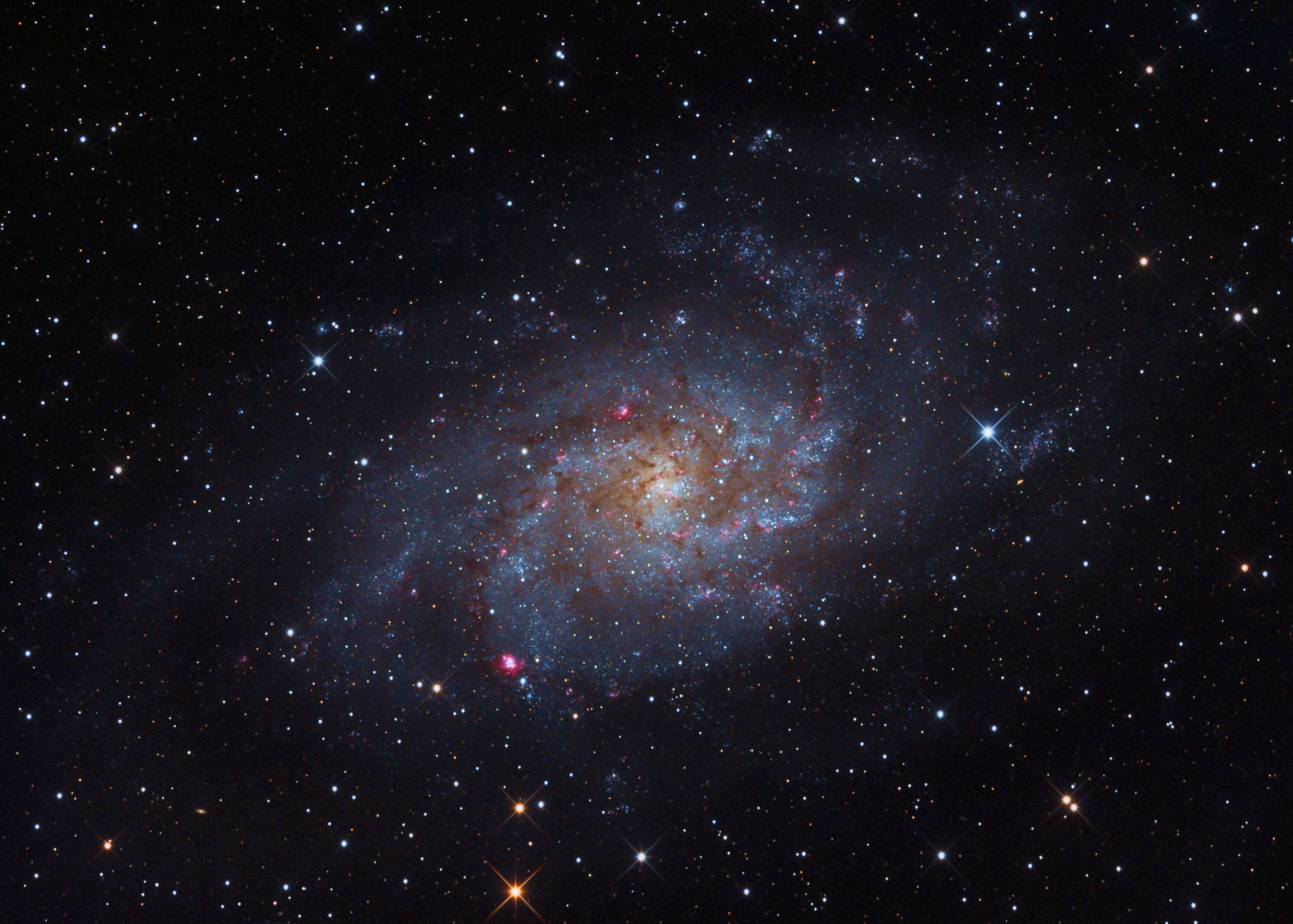 First 33. M33. Дипскай в сентябре коллаж. Deep Sky.