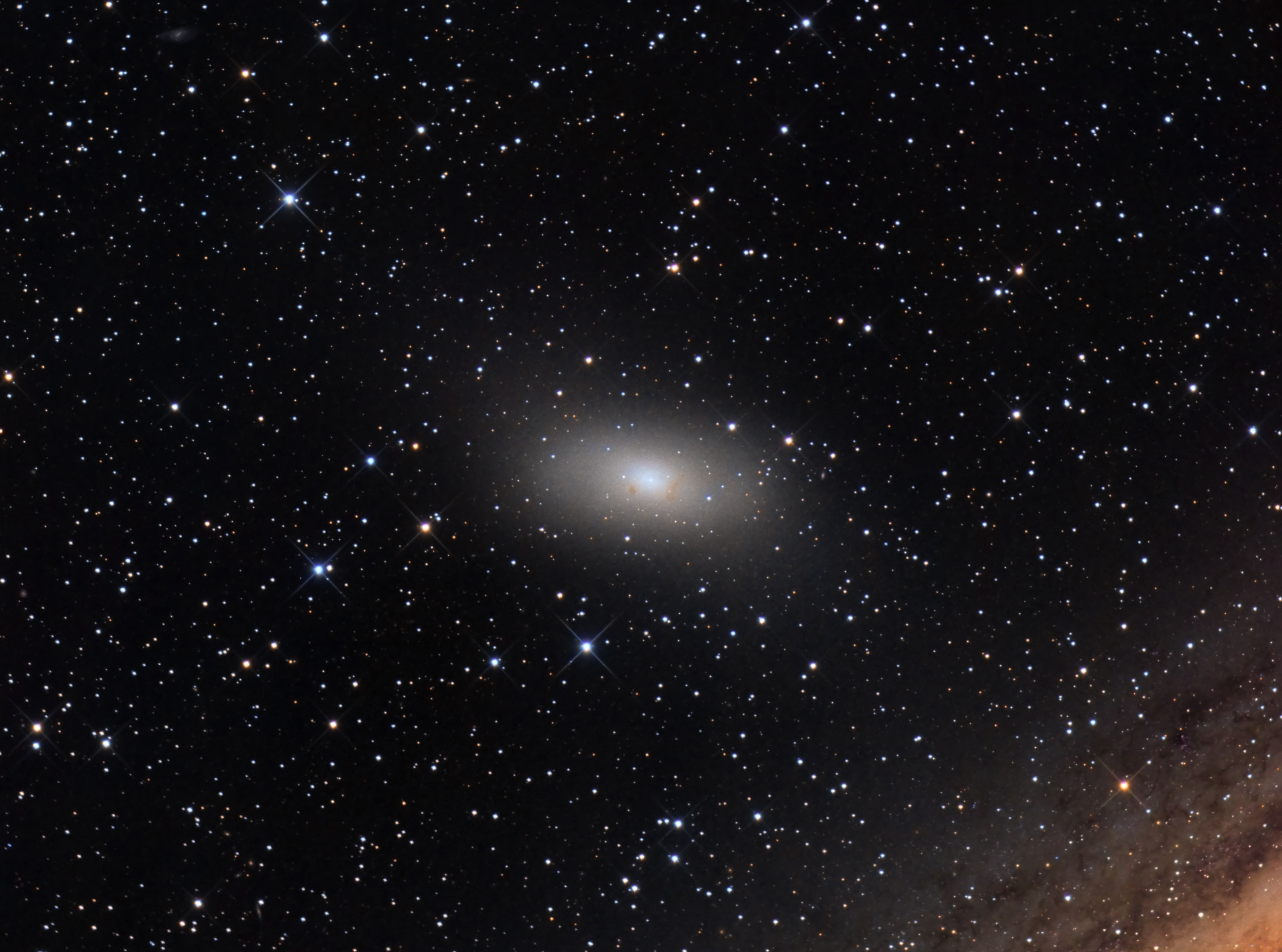 M110 Dwarf Elliptical Galaxy - Astrodoc: Astrophotography by Ron Brecher