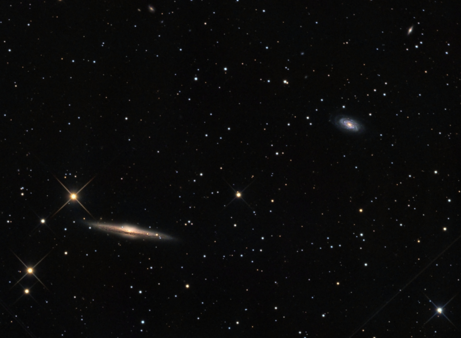 NGC5746 (left) and NGC5740
