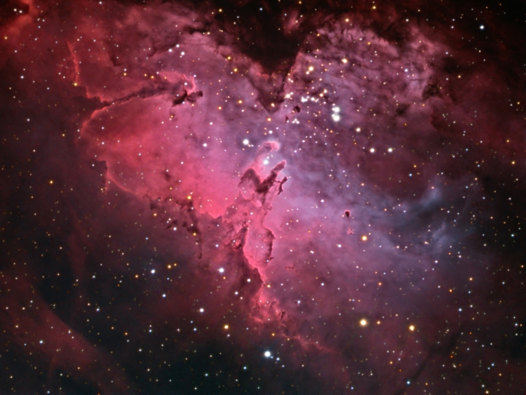 M16, Pillars of Creation - Astrodoc: Astrophotography by Ron Brecher