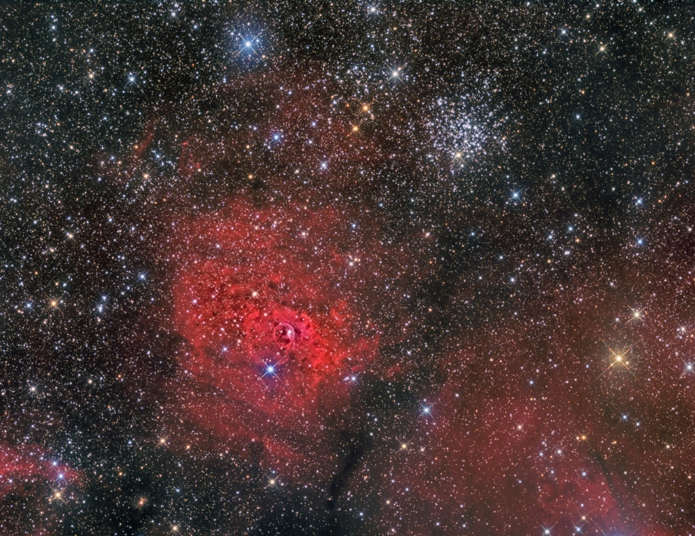 The Bubble Nebula Region - Astrodoc: Astrophotography by Ron Brecher