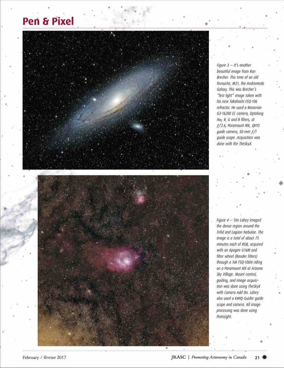 The Andromeda Galaxy - Astrodoc: Astrophotography by Ron Brecher