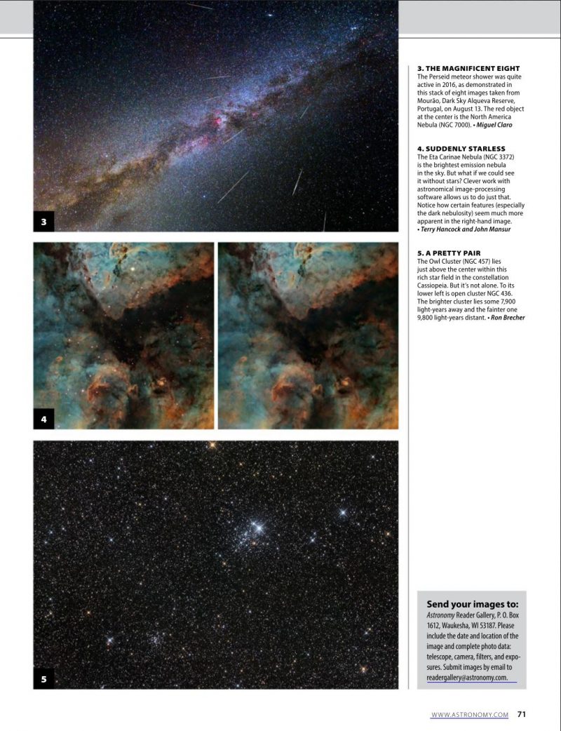 NGC457 and NGC436 - Astrodoc: Astrophotography by Ron Brecher