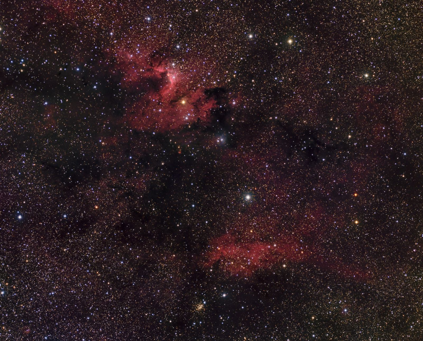 Cave Nebula Region