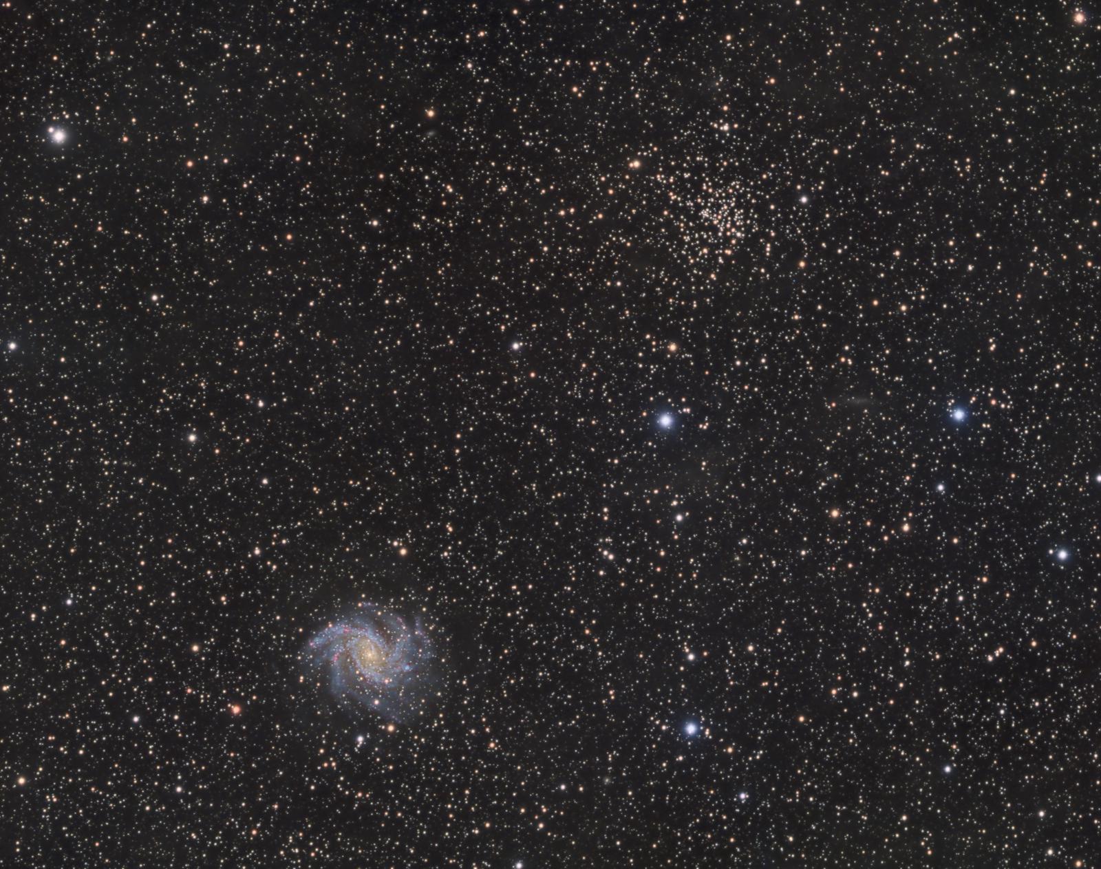 NGC 6946 and NGC 6939