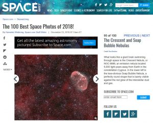 Space.com Best of 2018 - Crescent and Soap Bubble