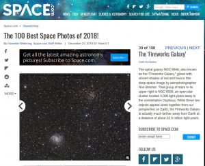 Space.com Best of 2018 - NGC 6949 and 6939