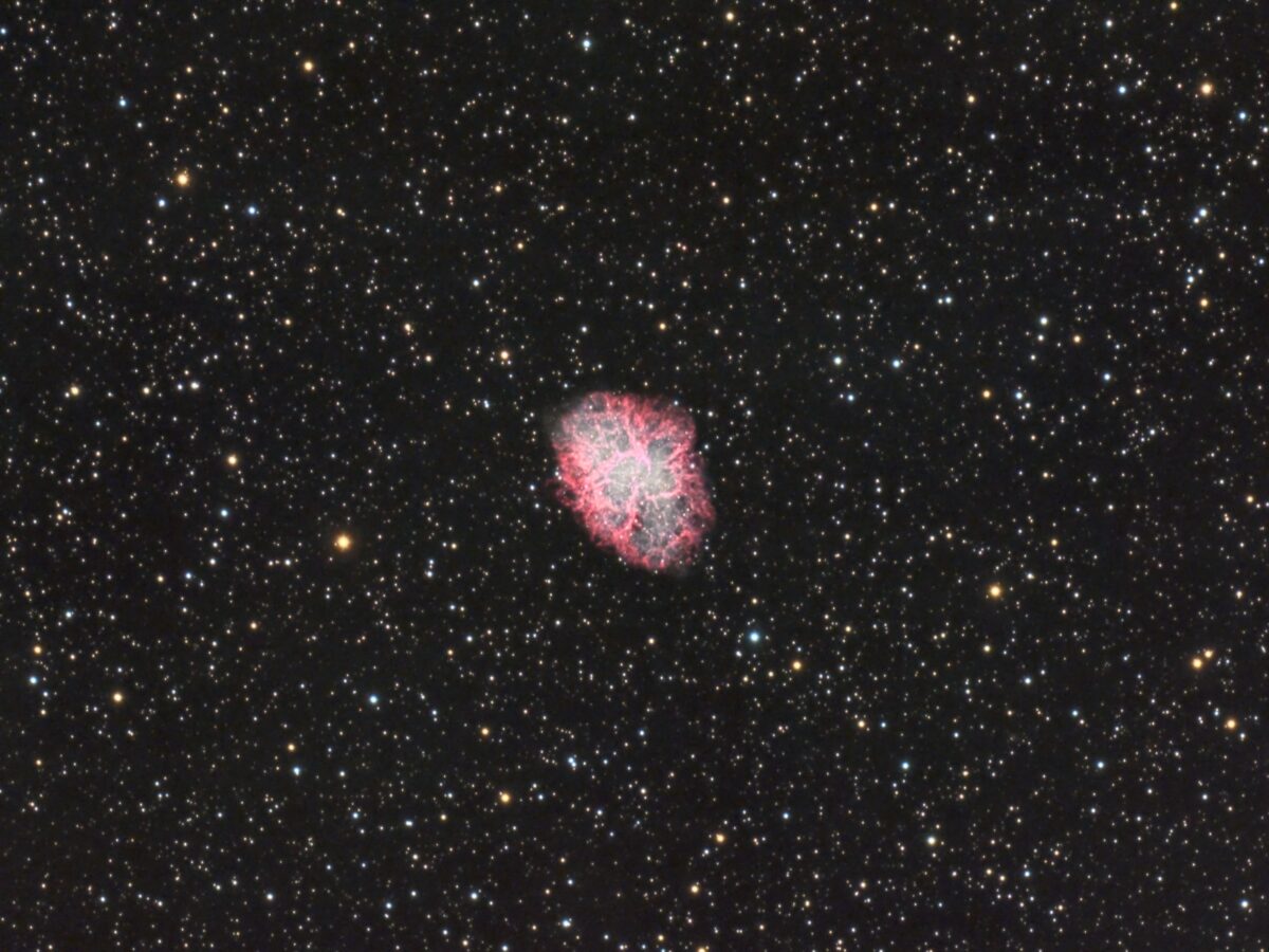 Crab Nebula - Astrodoc: Astrophotography By Ron Brecher