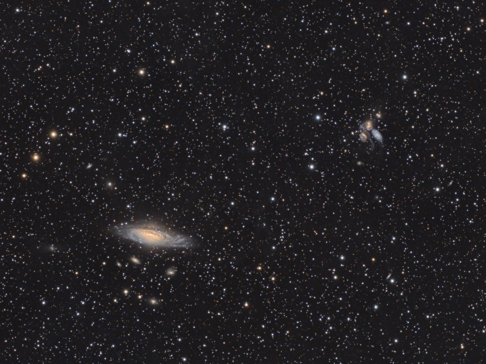 NGC7331 & Stephan's quintet