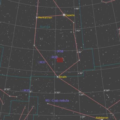 IC 410 Finder Chart