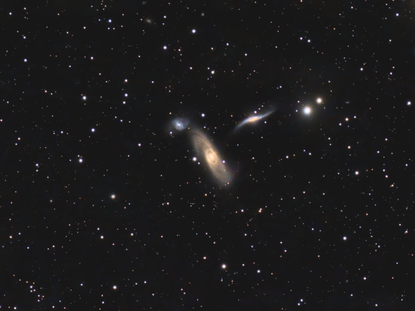 Arp 286 Galaxy Group