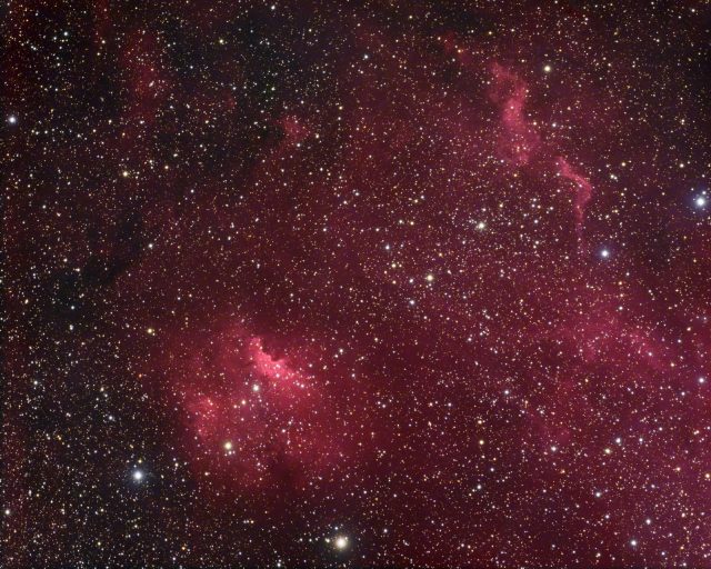 Sh2135 Astrodoc Astrophotography by Ron Brecher