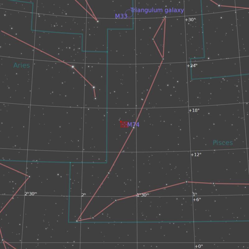 M74 - Astrodoc: Astrophotography by Ron Brecher