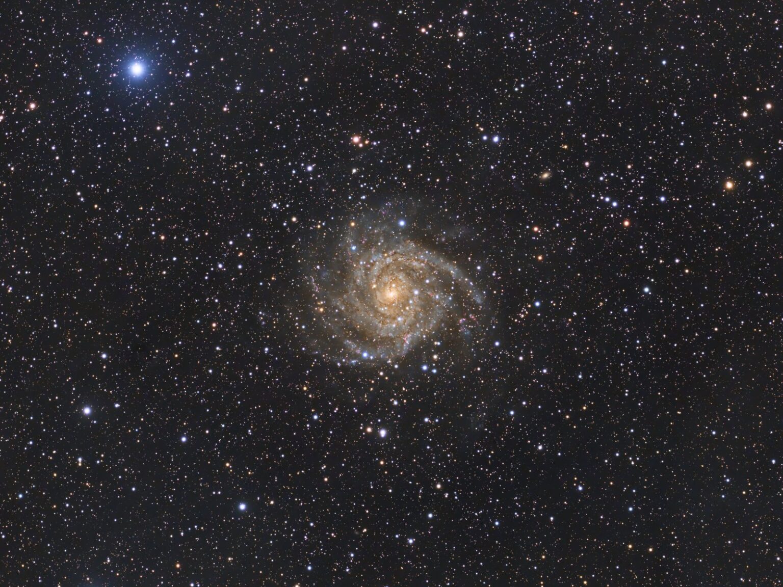 IC 342, The Hidden Galaxy - Astrodoc: Astrophotography By Ron Brecher