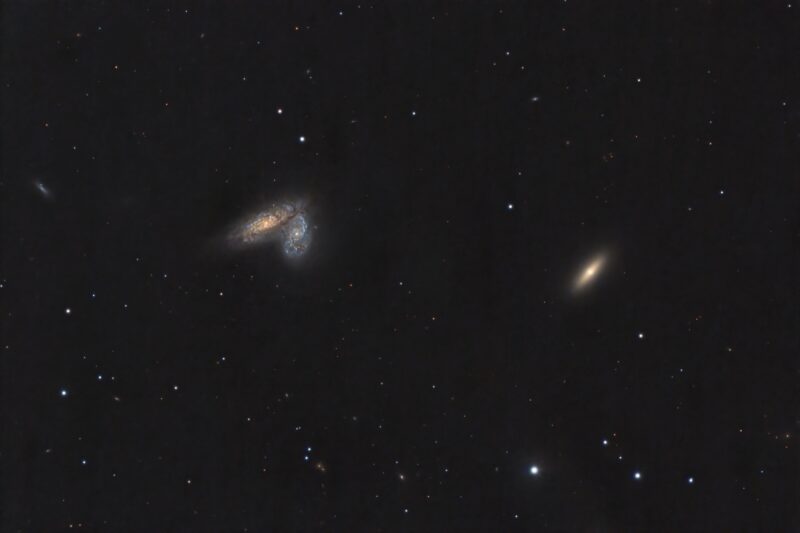 Ngc 4567 And Ngc 4568 - Astrodoc: Astrophotography By Ron Brecher