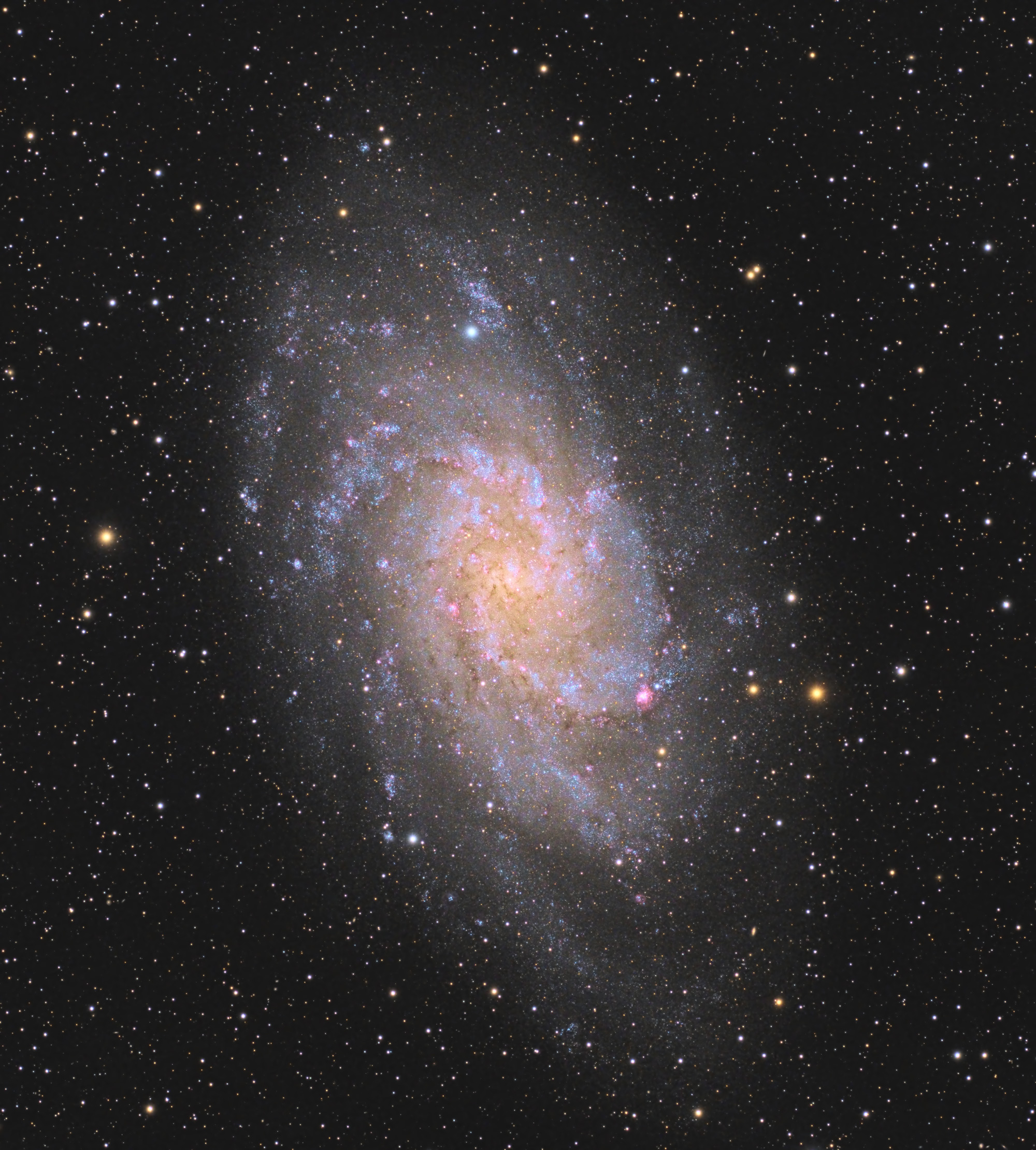 M33 The Triangulum Galaxy - Astrodoc: Astrophotography by Ron Brecher