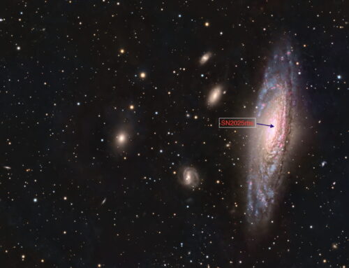 NGC 7331 and Supernova SN2025rbs