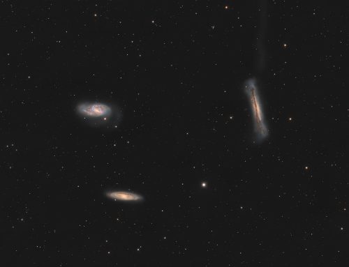 The Leo Trio – M65, M66 and NGC 3628